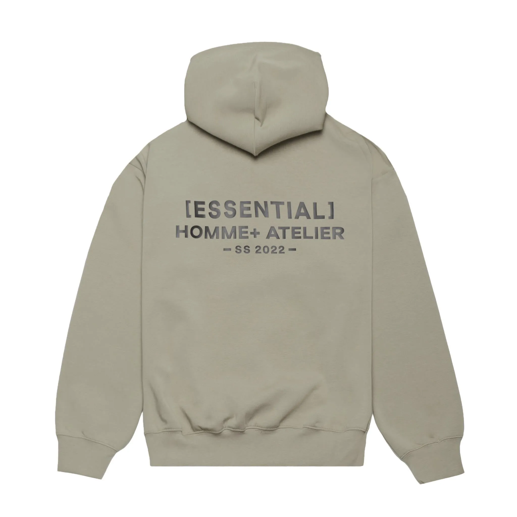 HOMME  Lightweight 'ESSENTIAL' Hoodie Army/Black