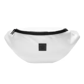 HOMME  Rubber Patch PU Fanny Pack White