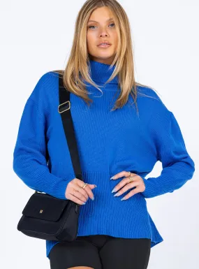 Larnee Turtleneck Sweater Blue