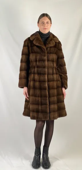 Mink Horizontal Coat