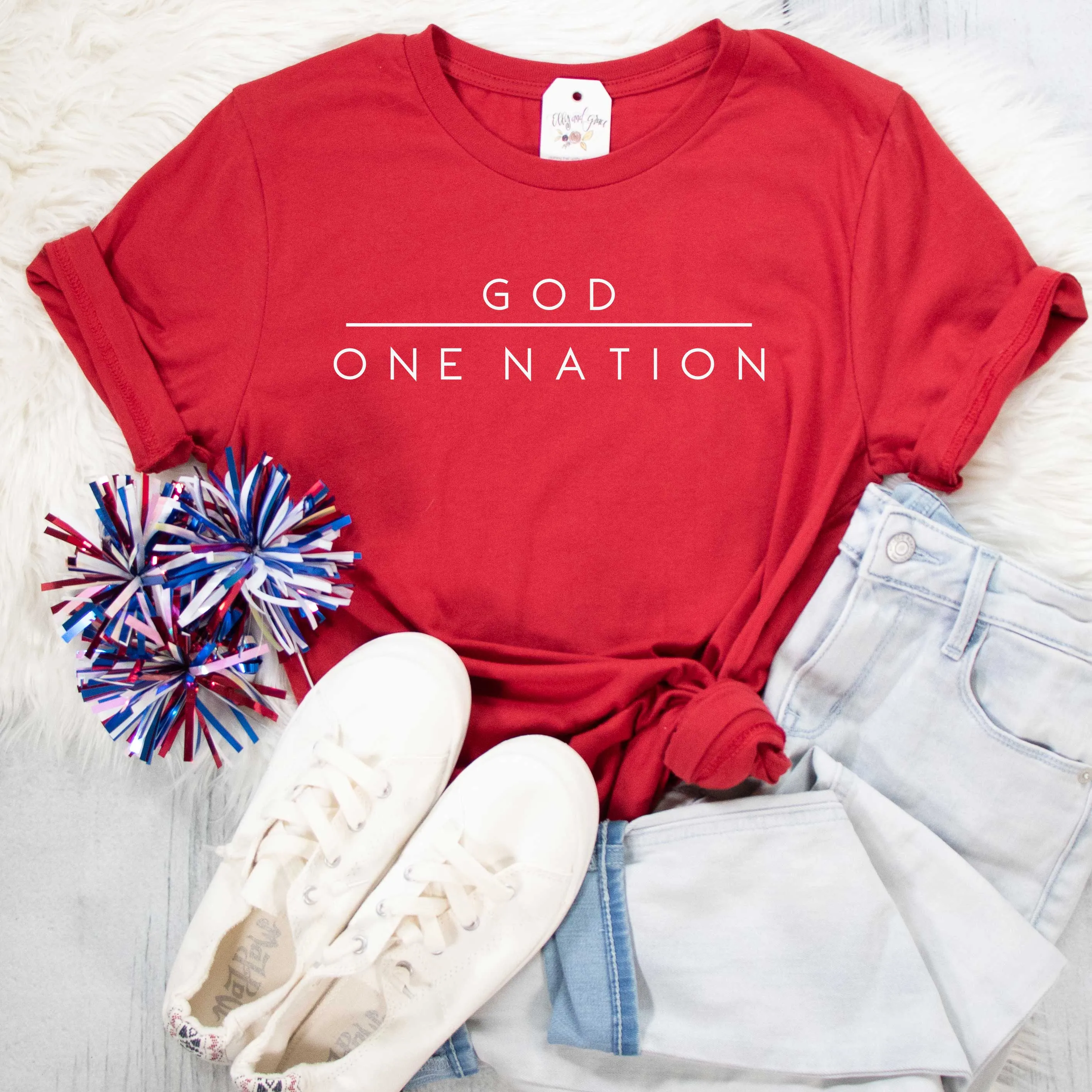 One Nation Under God Unisex Shirt