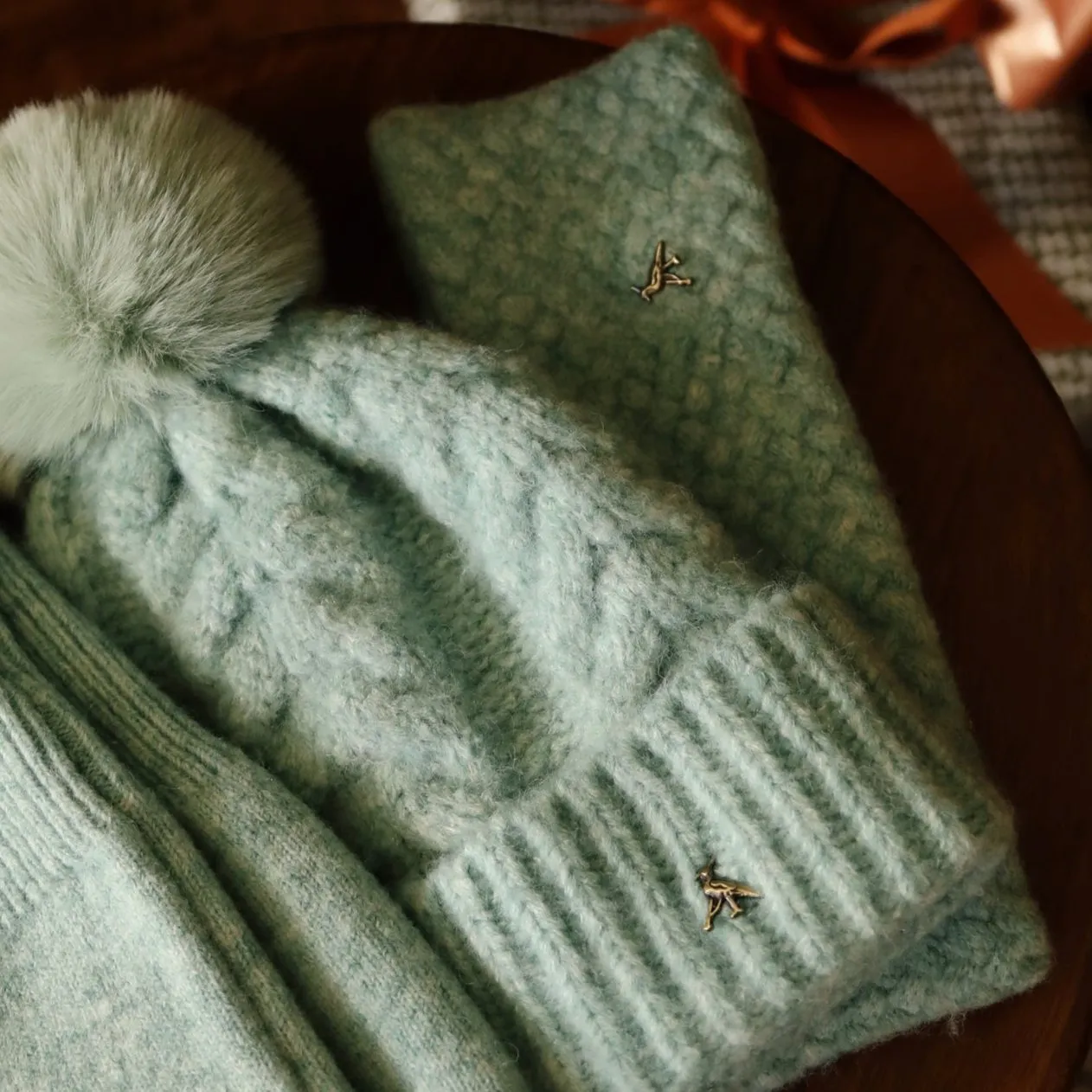 The Bircham Headband in Mint Green