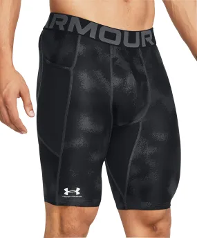 Under Armour HeatGear Long Mens Compression Short Tights - Black